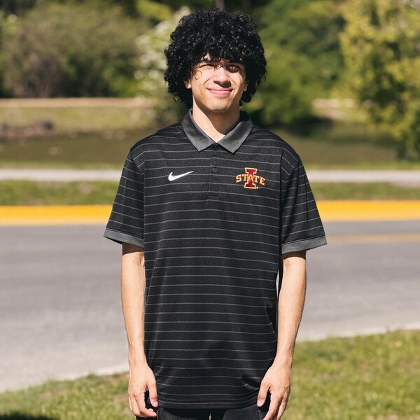 Nike I-State Fanwear 26 Black Victory Polo front